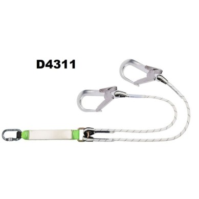 Comprar Absorbedor con Doble Ramal de Cuerda y Ganchos | Segutodo