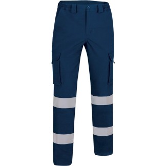 Pantalón multibolsillos visibilidad realzada